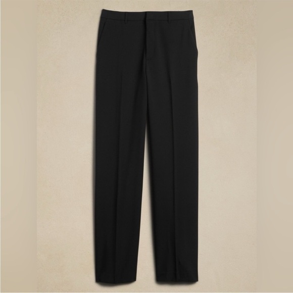 NWT! Banana Republic Black Sculpted Straight Pant - Multiple Sizes 💜 - Picture 6 of 8